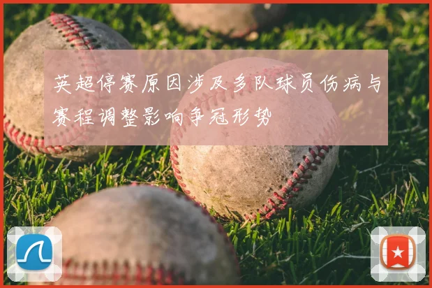 英超停赛原因涉及多队球员伤病与赛程调整影响争冠形势
